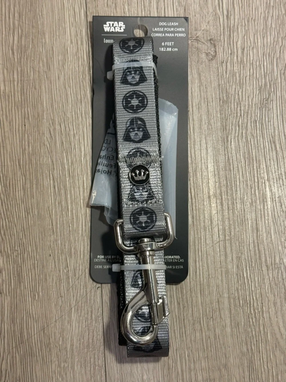 New Disney Loungefly Darth Vader Star Wars Dog Leash 6 Ft length